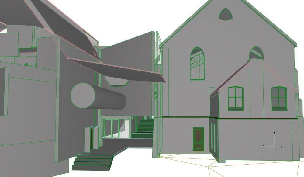 Geelong Performing Arts Centre - External 3D Model