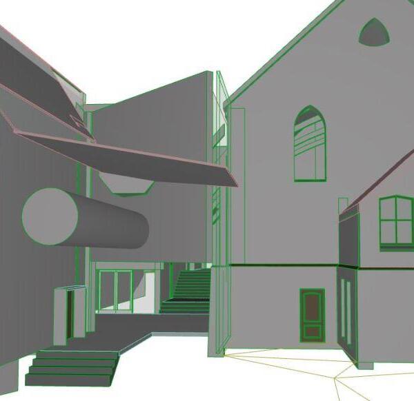 Geelong Performing Arts Centre - External 3D Model