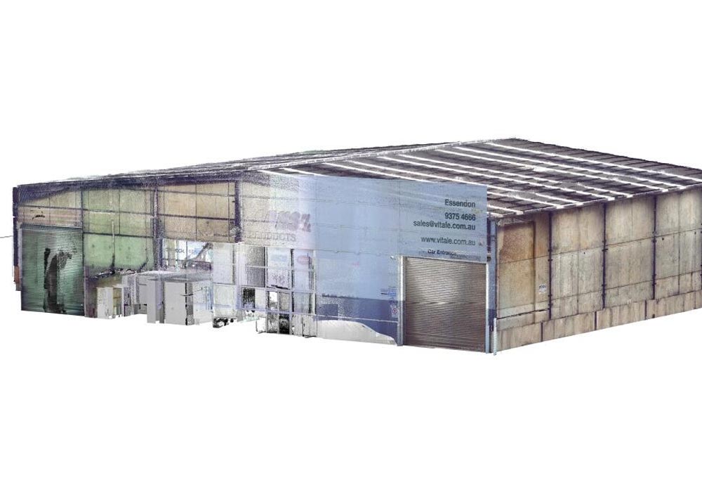 Abbotsford Rock Climbing Gym - Point Cloud Laser Scan