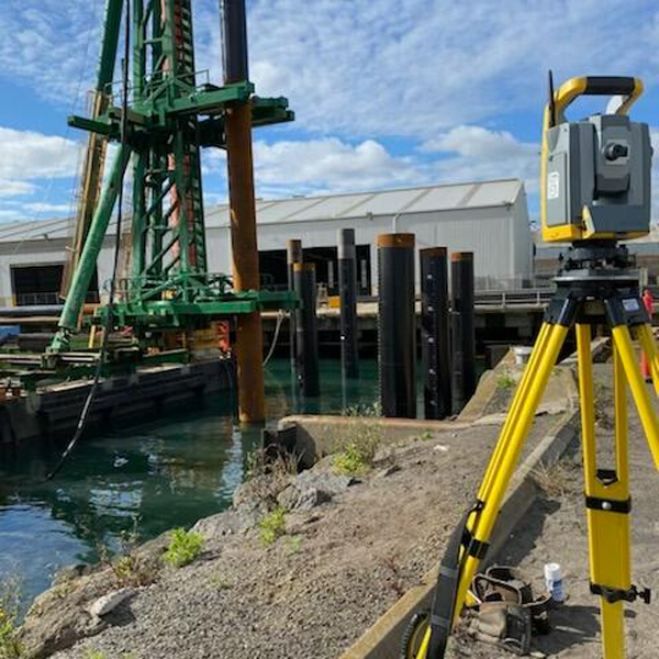 Spirit of Tasmania Terminal Marine Pile Setout - Vehicle Approach Ramp