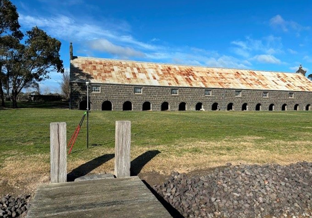 Laser scanning and 3D modelling in birregurra